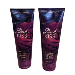 NWT. Bath & Body Works Dark Kiss Ultra Shea Body Cream. (2)